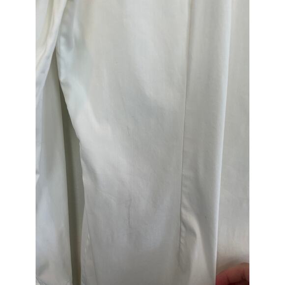 Theory White Robertson Button Up, Size S - Picture 9 of 9